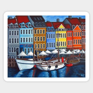 Colours of Nyhavn Sticker